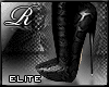 R+Elite Snakeskin Boots