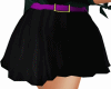 Kids Purple Black Skirt