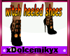 witch heeled shoes
