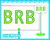 Neon BRB Sign Avatar