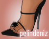 [P] Me black fur heels