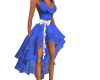 Sexy Hot Blue Dress