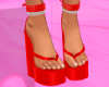 S | Bey Red Heels