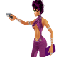 purple purse wit gun