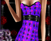 (R) purple Heart dress