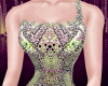 Carnival Green Gown