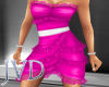 JVD Hot Pink Lacey Dress