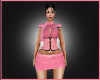 Pink Velvet Dress