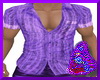 Purple Muscle Shirt M