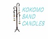 KOKOMO SAND CANDLES