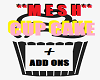 Cup cake + Add ons *Mesh