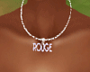"Rouge" necklace