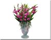 Vase with orchids