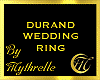 DURAND WEDDING RING