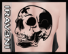 [R] Skull Back Tatt 1