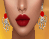 Red Earrings Celebrate