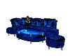 *blue rave couch*