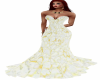 White & Gold Lacy WD F