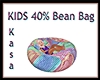 KIDS 40% Bean Bag