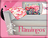 零 Couch Flamingos