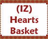 (IZ) Hearts Basket