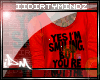 !ID! Red Emo Sweater