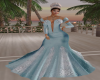 Sky blue Gown