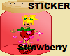 Stawberry Jar~sticker~