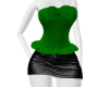 Green & Black Outfit