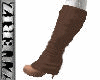 Boots&Leg Warmers -Umber