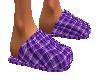 *PFE Purple slippers (F)