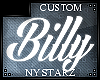 ✮ Billy Head Sign