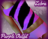 [SS] Zebra Purple Outfit