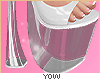 y. Y2K White Heel