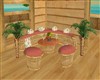BAMBOO BEACH COUCH/STOOL