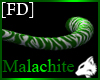 Malachite Fat Cat Tail