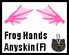 Anyskin Frog Hands (F)