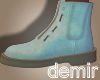 [D] Ulises blue boots