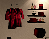 Red Robe Shelf Set