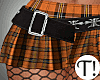 T! Vix Orange Skirt