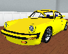 Glossy yellow D-Porsche