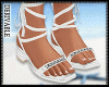 NJ] White sandals