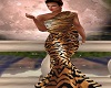 Goddess Dress Tiger