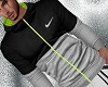 Green-Black Hoodies