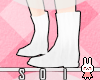 !S_Cute White Boot