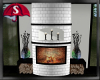 {DJ} Modern Fire Place