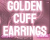 Golden Cuff Earrings