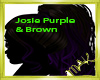 Josie Purple & Brown