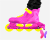 M pink Barbie Rollers