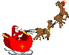 Santas sleigh(anim)